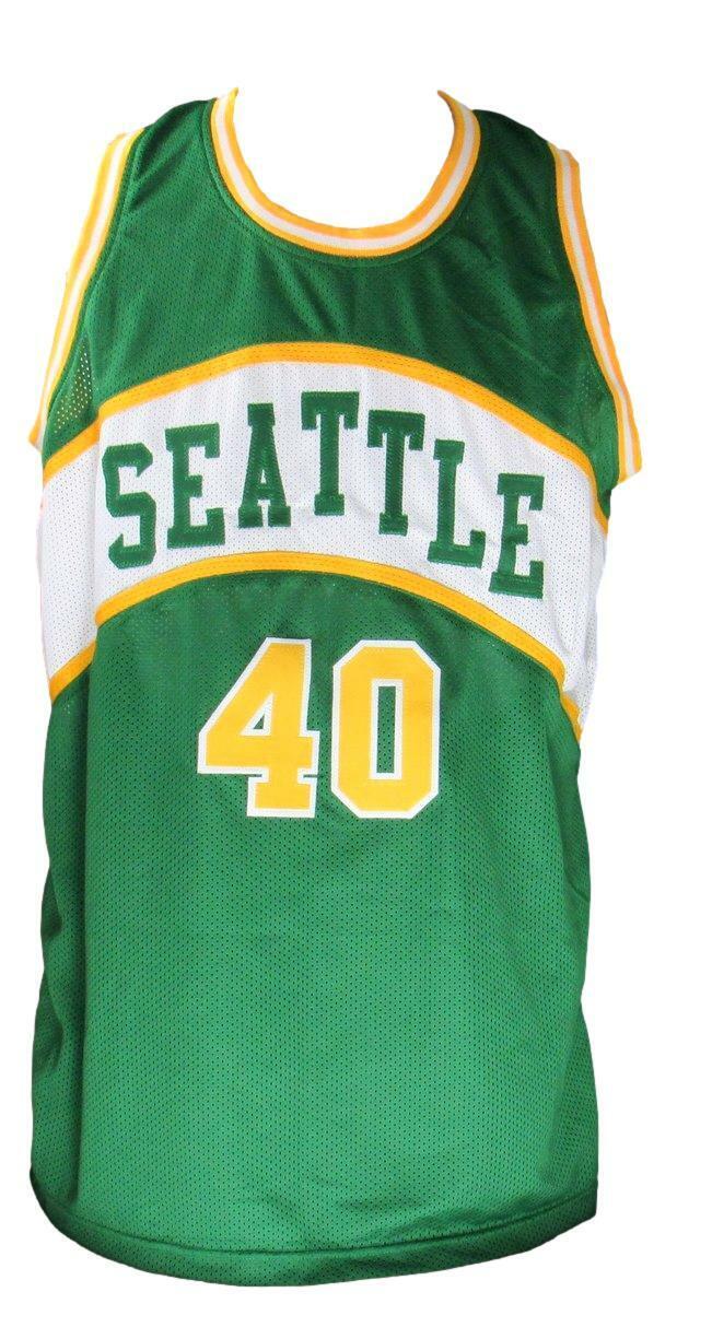 Shawn Kemp Signed/Auto Seattle Supersonics Basketball Jersey Beckett 167280