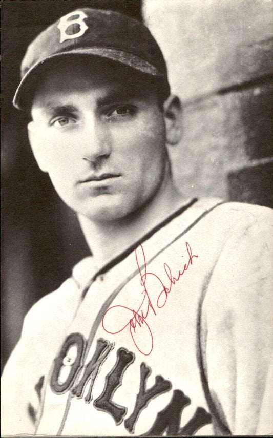 Johnny Babich Dodgers d. 2001 Signed/Autographed 3x5  Photo 177926