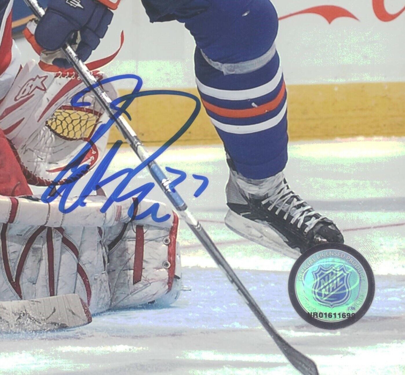 Dustin Penner Edmonton Oilers Signed/Autographed 8x10 Photo 152653
