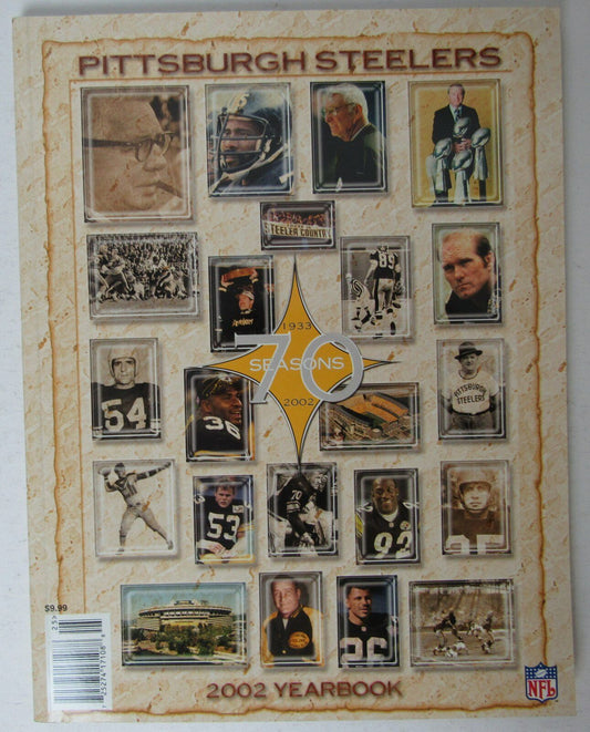 2002 Pittsburgh Steelers Official Team Yearbook 145095