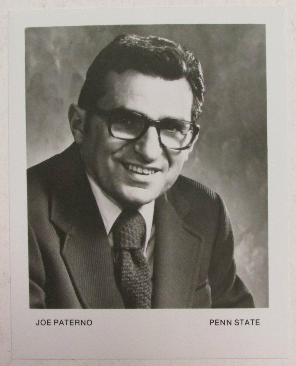 Joe Paterno Penn State 4X5 Sport Magazine Wire/Press Photo 146476