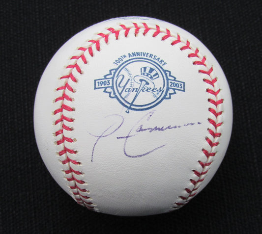 John Candelaria Signed/Auto Yankees 100th OML Baseball JSA 186704