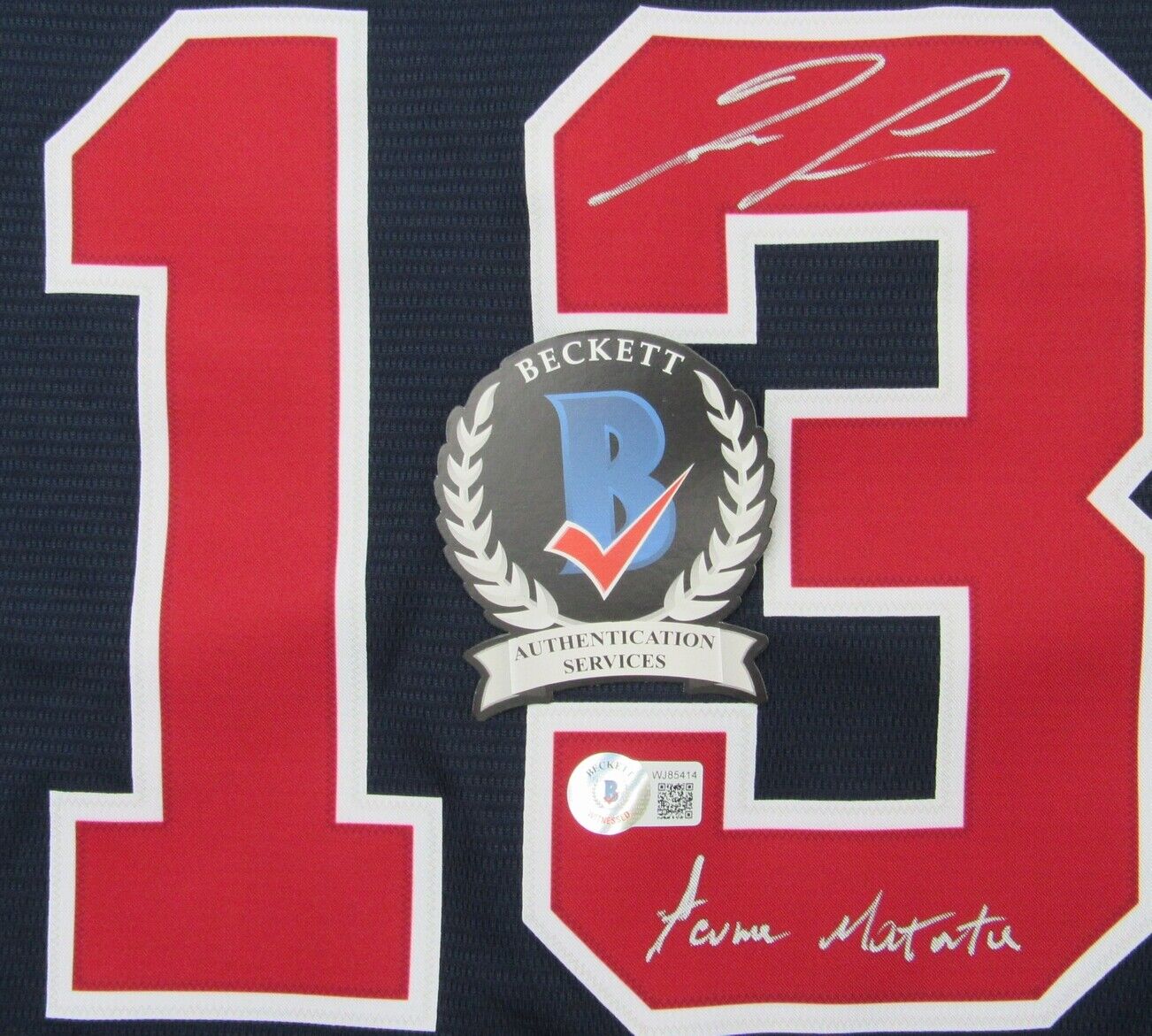 Ronald Acuna Jr Signed/Inscribed Atlanta Braves Nike Jersey Beckett  159536