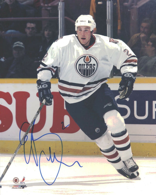 Eric Brewer Edmonton Oilers Signed/Autographed 8x10 Photo 152668