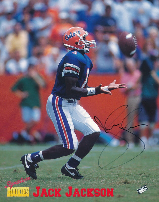 Jack Jackson Autographed Signature Rookies 2233 of 3000 8x10 Photo Florida