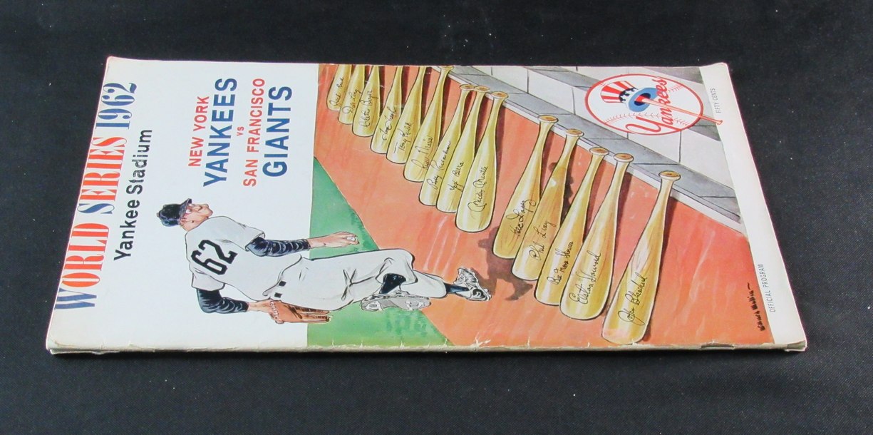 1962 World Series Program New York Yankees vs. San Francisco Giants 183846