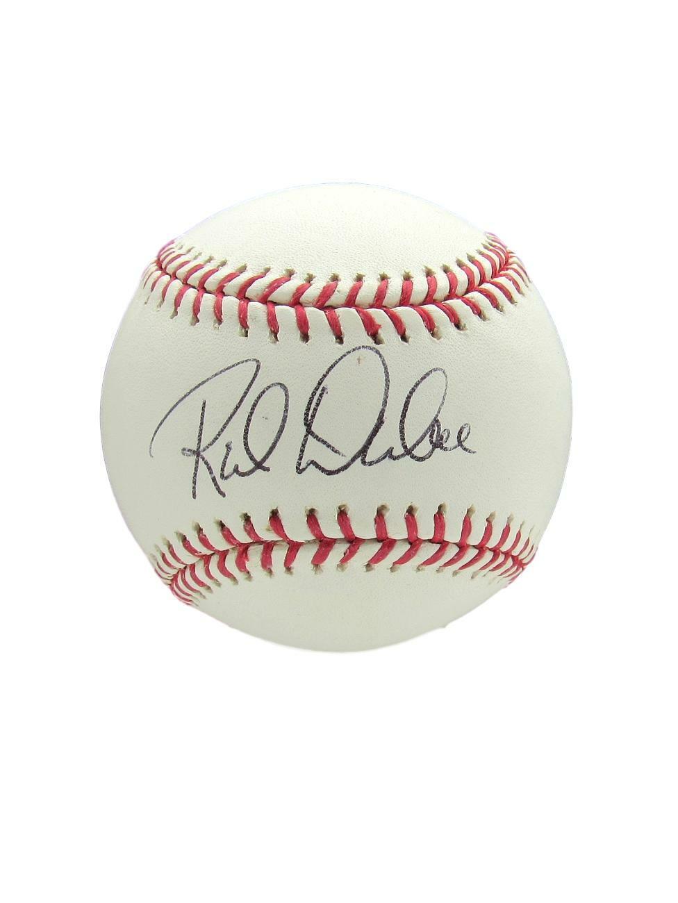 Rich Dubee Signed/Auto Phillies 2008 World Series OML Baseball MLB Holo 154554