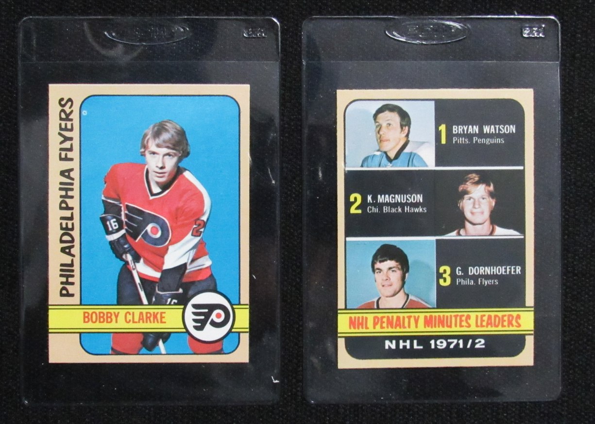 1972-73 Topps Hockey Philadelphia Flyers Complete Team Set (10/10) Cards 189200