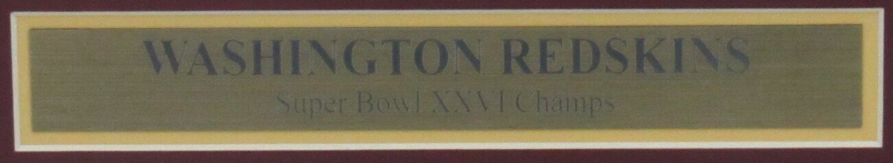 Redskins 1992 Super Bowl XXVI Champ The Washington Times Newspaper Framed 157892