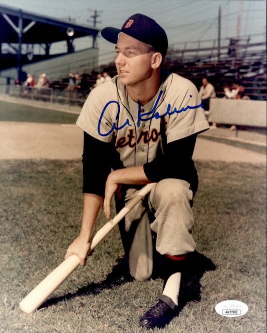 Al Kaline HOF Signed/Autographed 8x10 Photo Detroit Tigers JSA 191388