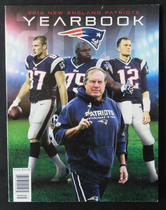 2014 New England Patriots Yearbook Brady 176462