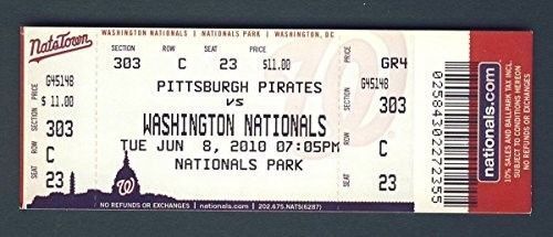 Stephen Strasburg Nationals MLB Debut & 1st Win FULL UNUSED Ticket 133721