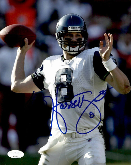 Matt Hasselbeck Seattle Seahawks Signed/Autographed 8x10  Photo JSA 161664
