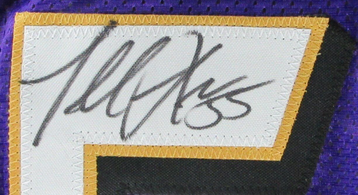 Terrell Suggs Baltimore Ravens Signed/Auto Custom Football Jersey JSA 166002