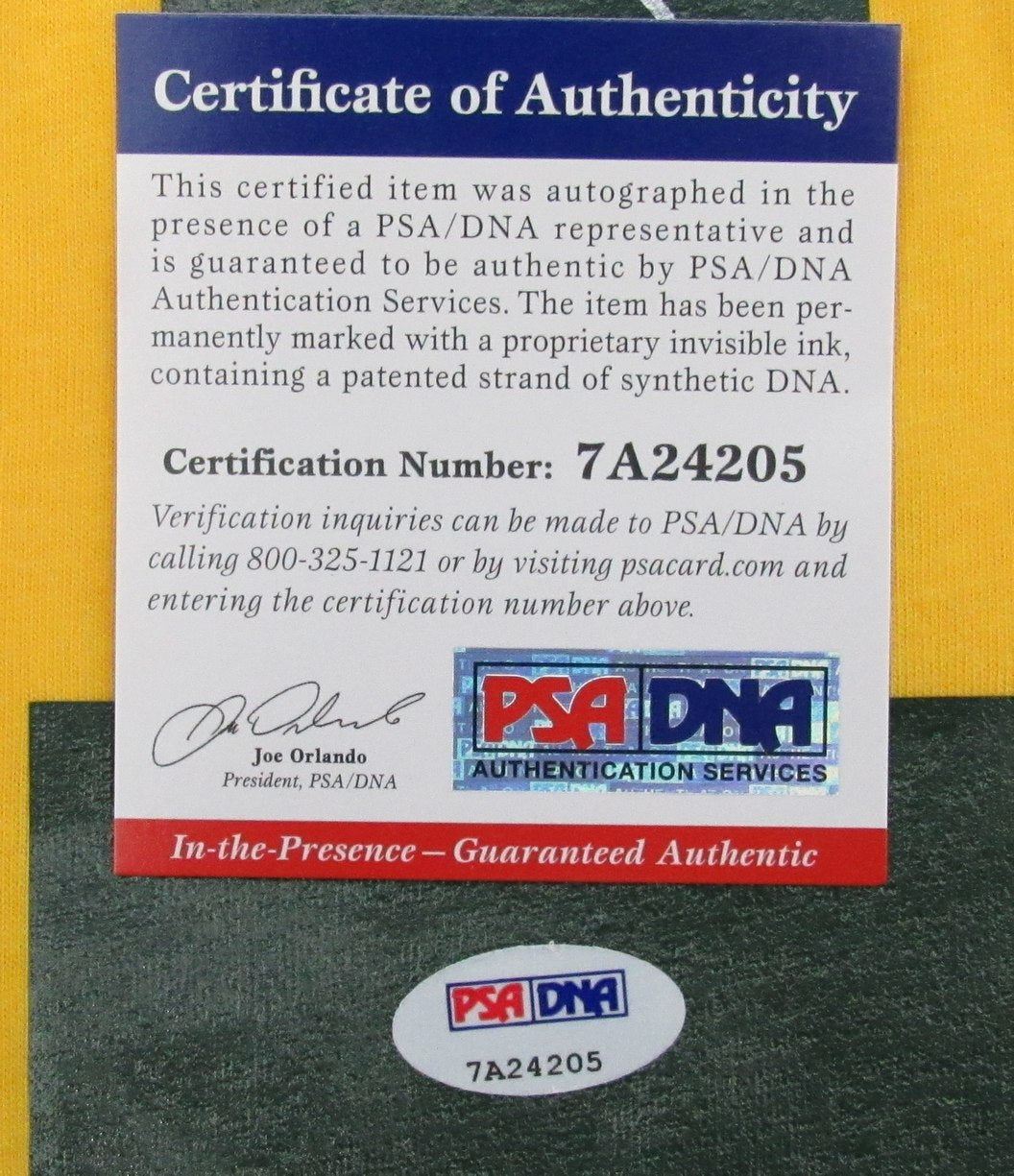 Pele Autographed Custom CBD Soccer Jersey PSA/DNA 187258