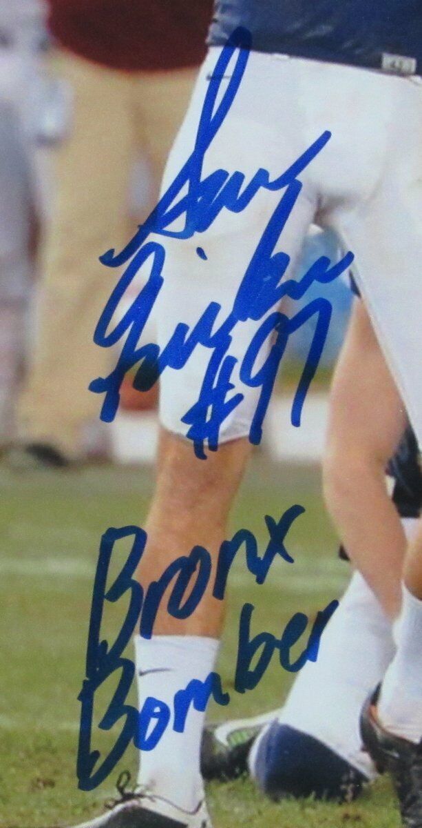 Sam Ficken Penn State Signed/Inscribed/Framed 8x10 Color Photo Best Auth 141726