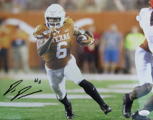 Devin Duvernay University of Texas Signed/Autographed 11x14 Photo JSA 158218