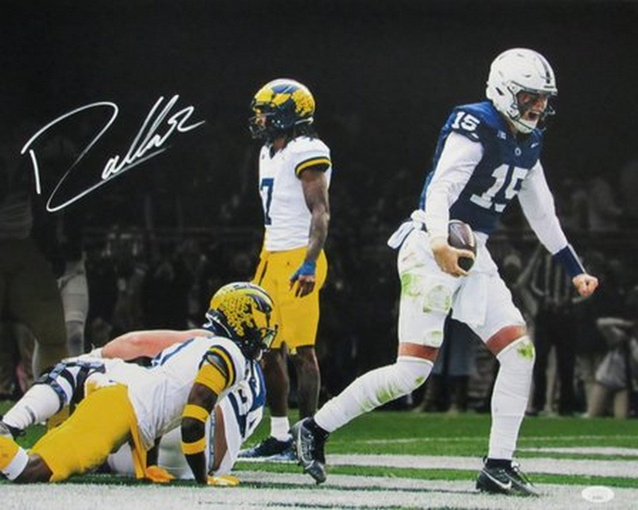 Drew Allar Signed/Autographed 16x20 Photo Penn State JSA 190587