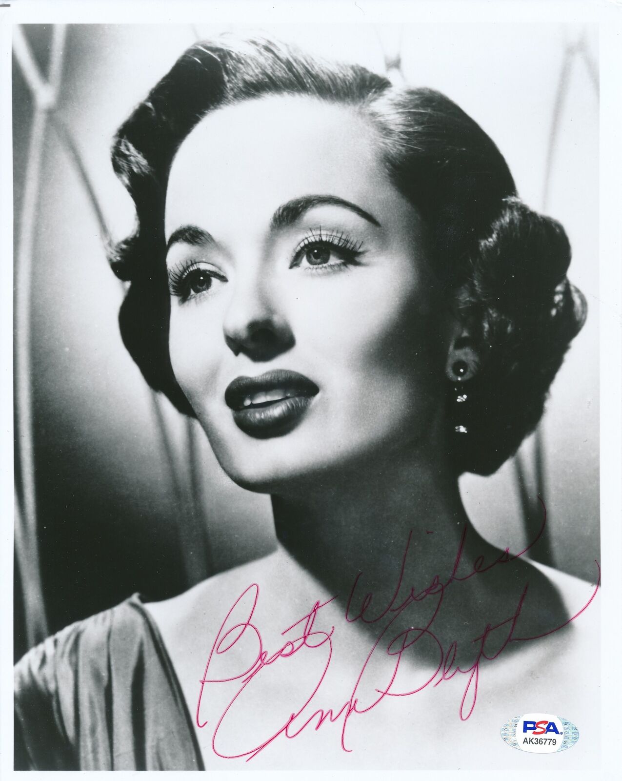 Ann Blyth "Mildred Pierce" Autographed/Inscribed 8x10 B/W Photo PSA/DNA