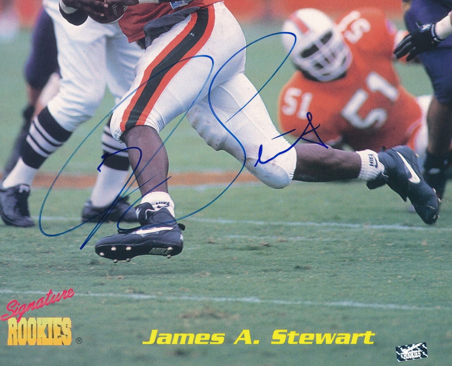 James A. Stewart Autographed Signature Rookies 8x10 Photo University of Miami