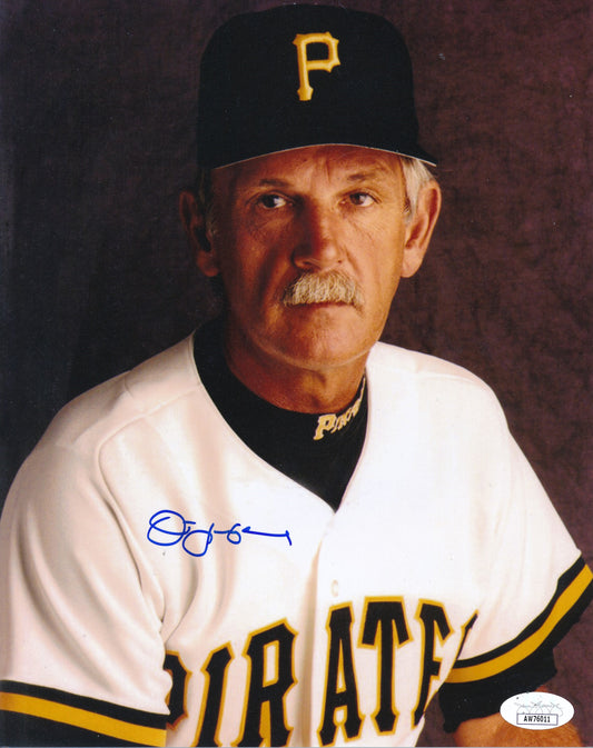 Jim Leyland HOF Signed/Autographed 8x10 Photo Pittsburgh Pirates JSA 191757