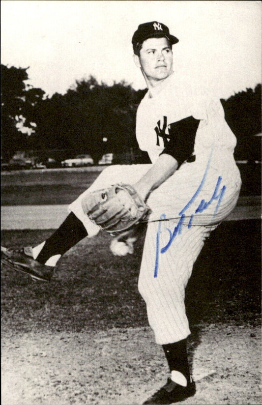Bob Turley Yankees d. 2013 Signed/Autographed 3x5  Photo 179278