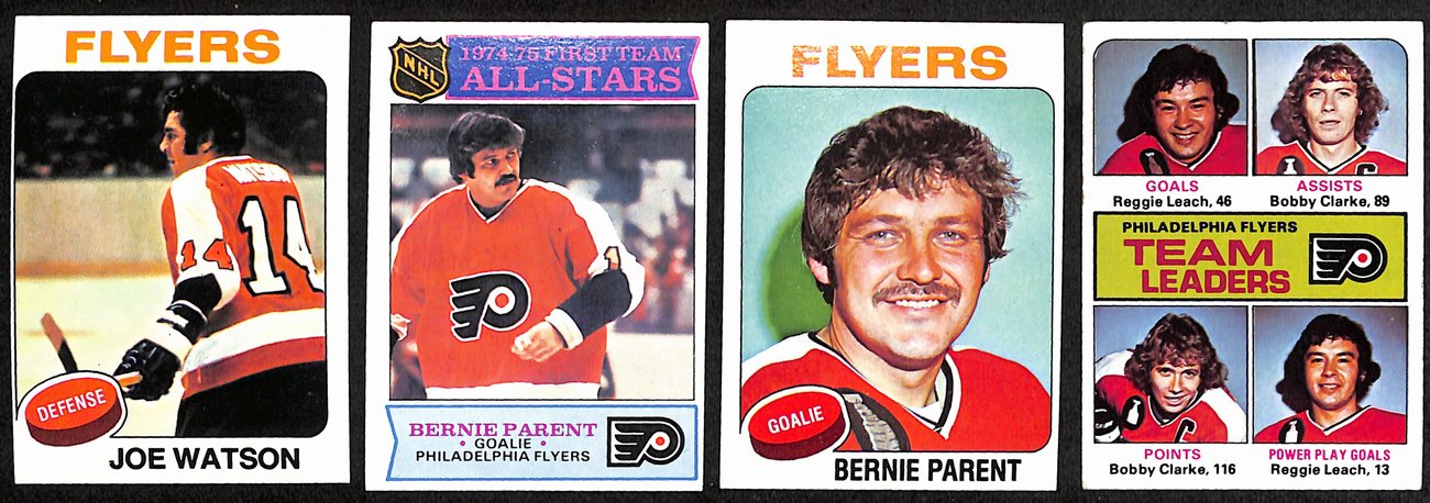 1975-76 Topps Hockey Philadelphia Flyers Team (22/24) Cards 189203