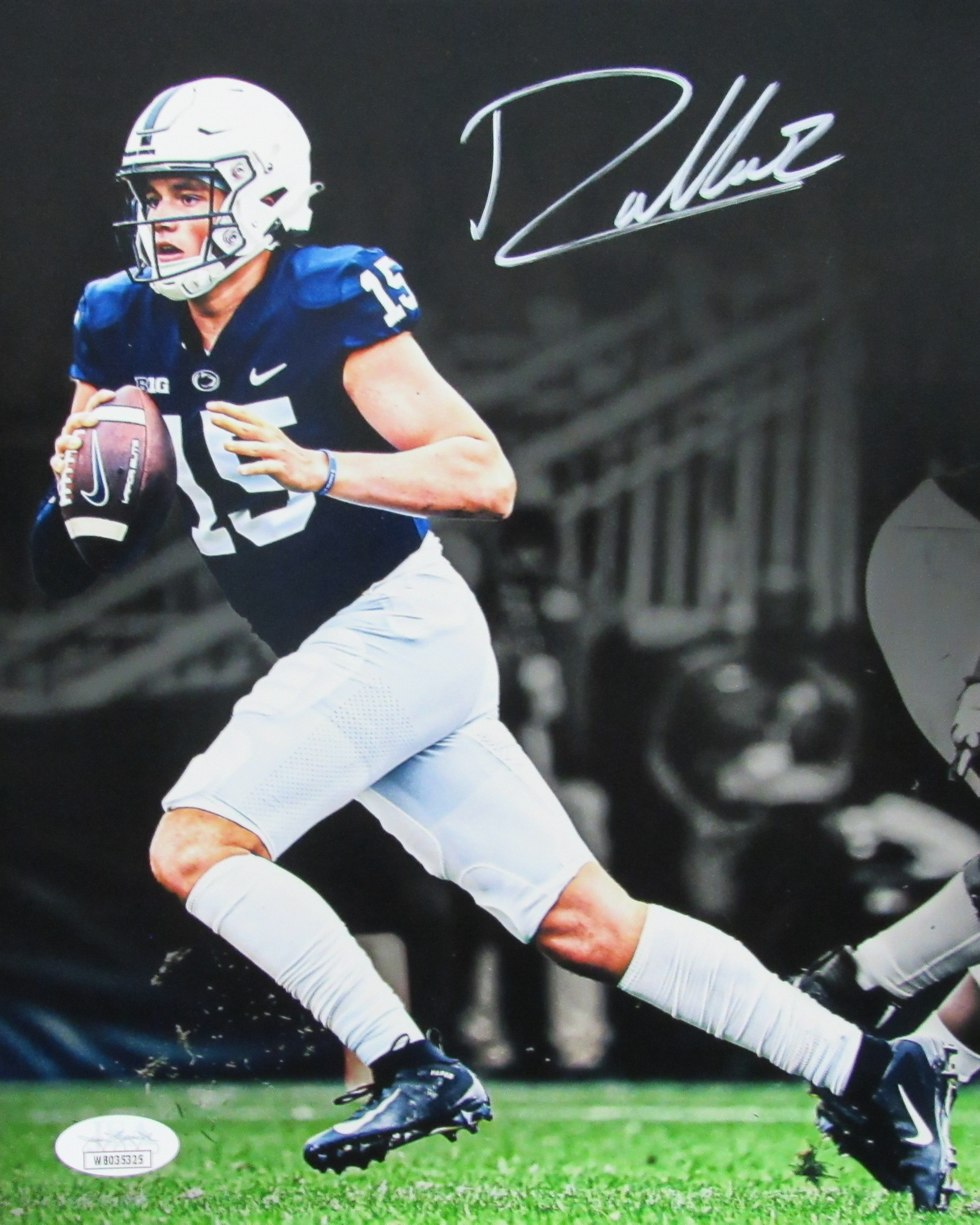 Drew Allar Autographed 8x10 Photo Penn State JSA 182897