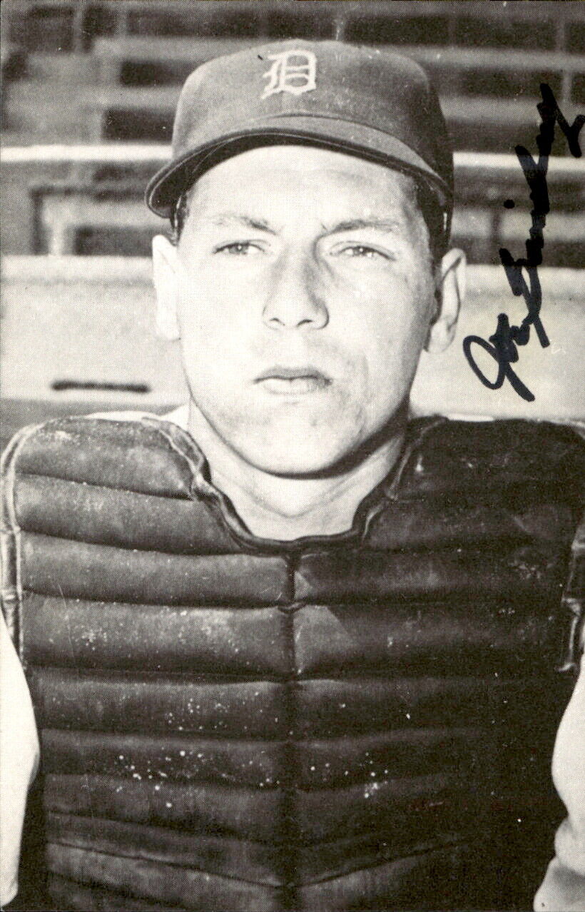 Joe Ginsberg Tigers d. 2012 Signed/Autographed 3x5  Photo 178260