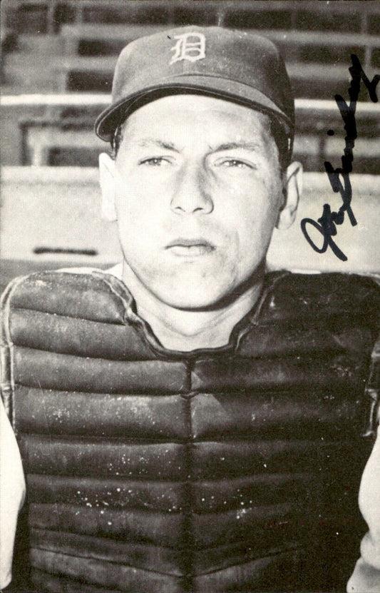 Joe Ginsberg Tigers d. 2012 Signed/Autographed 3x5  Photo 178260