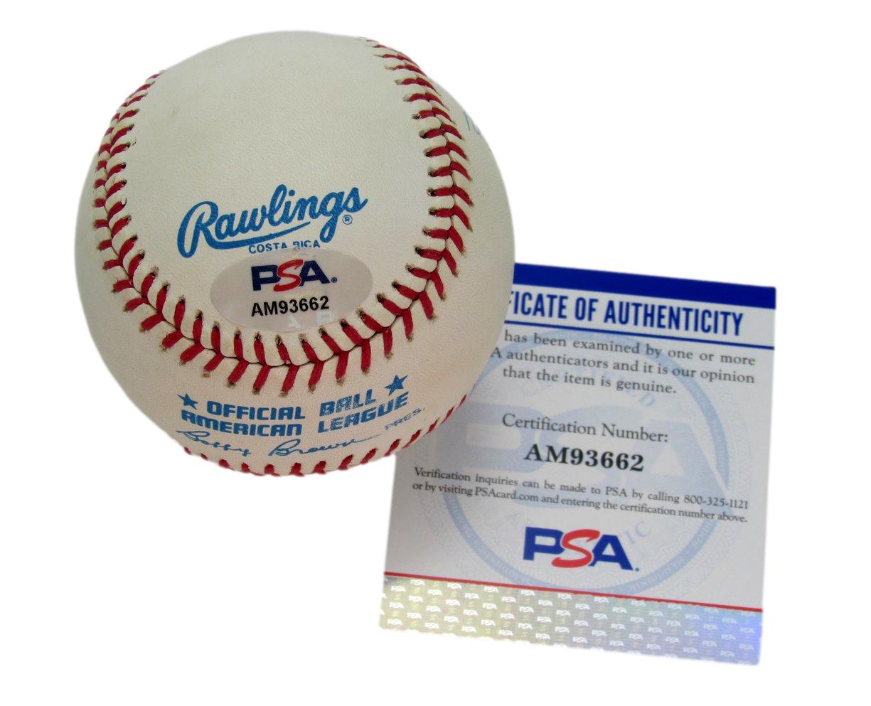 Red Barber HOF Autographed Rawlings OAL Baseball Brooklyn Dodgers PSA/DNA 183657