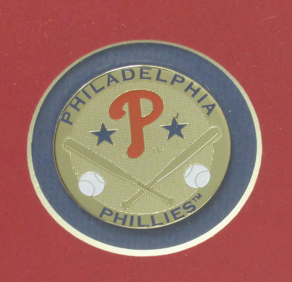 Phillies Horizontal 16"x20" Photo DIY NEW Frame Kit  w/ Red/Blue Border 188685