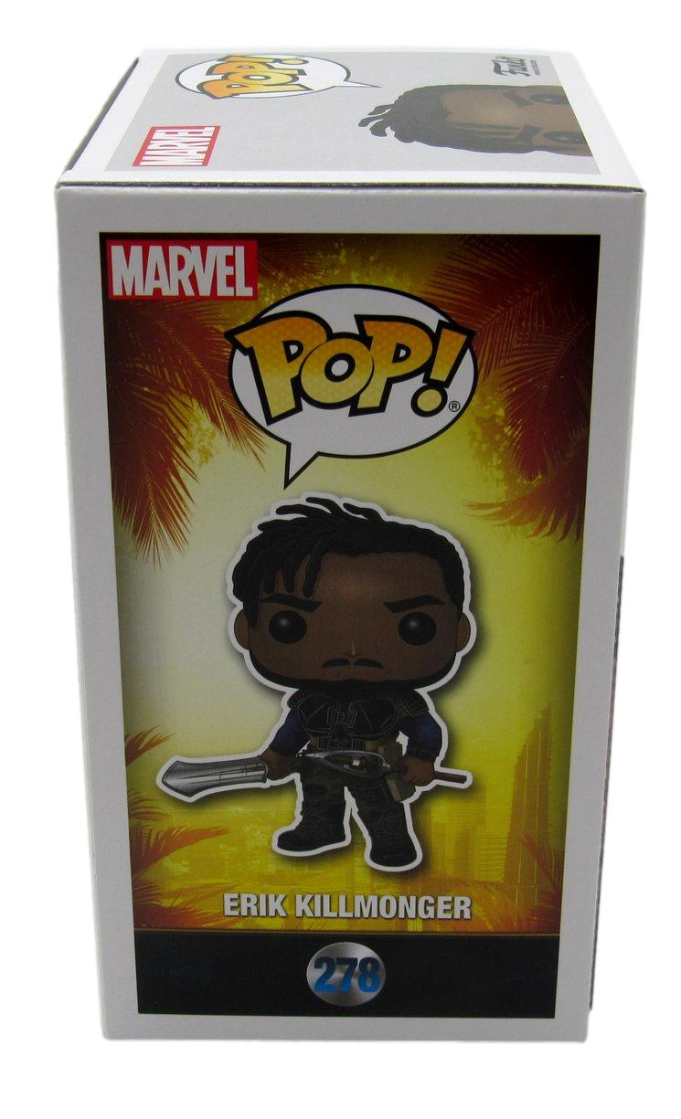 Michael B. Jordan Autographed Funko Pop! #278 "Black Panther" Beckett 181188