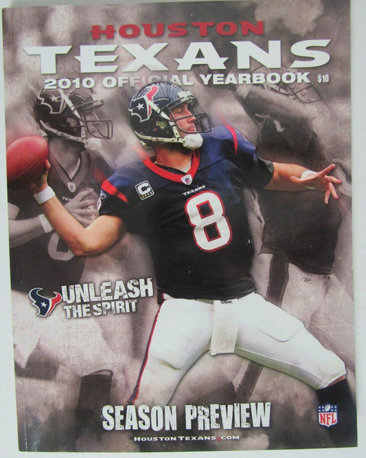 2010 Houston Texans NFL Football Official Team Yearbook 146121