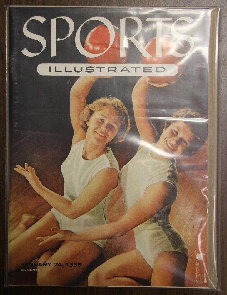 Swedish Gymnasts 1955 Sports Illustrated Magazine No Label 122668