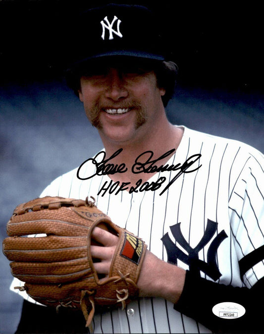 Goose Gossage HOF New York Yankess Signed/Inscribed  8x10 Photo JSA 161856