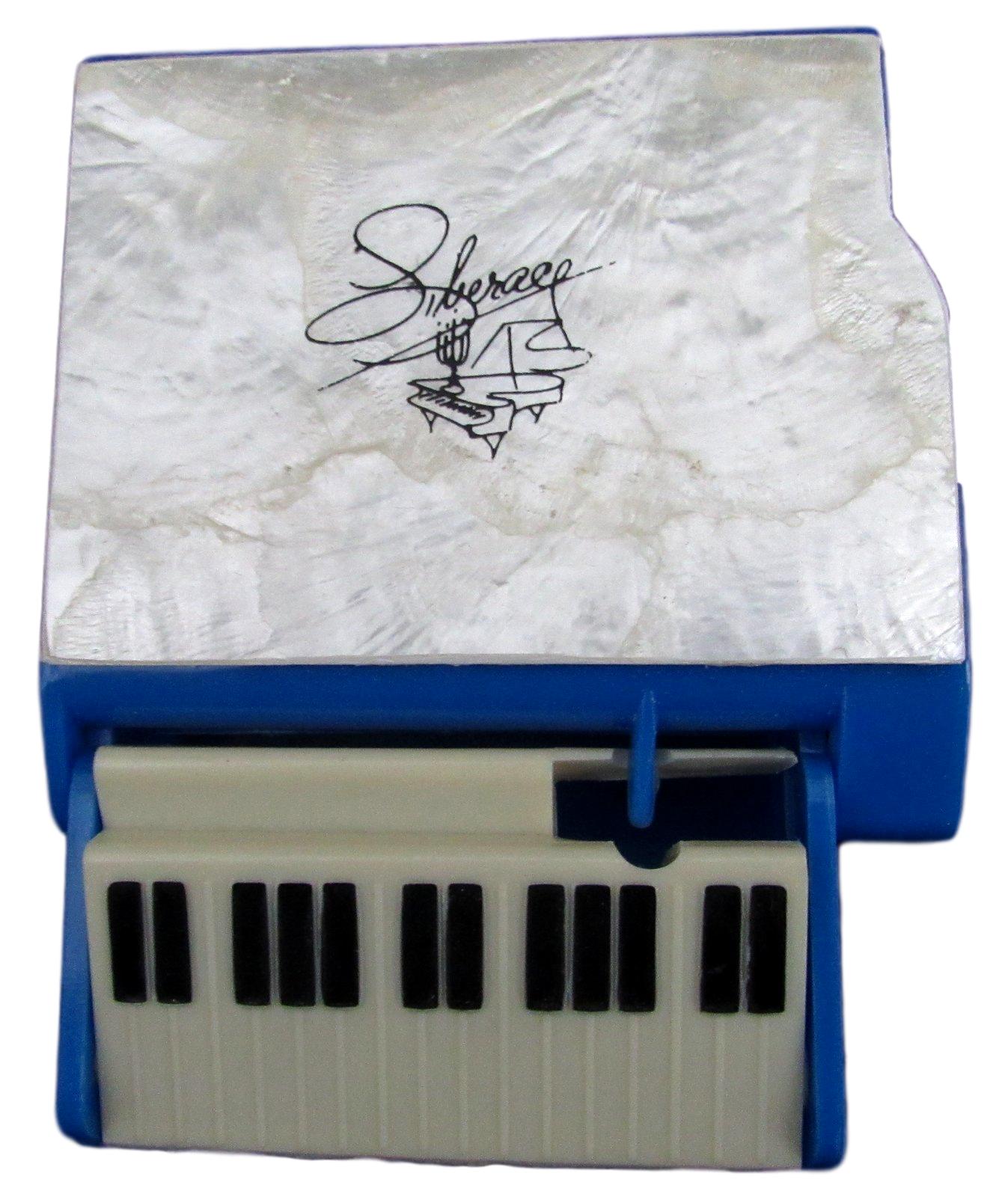 The Liberace Collection Baby Grand Piano Cigarette Dispenser Blue 145731