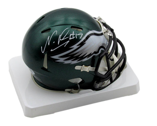 Nakobe Dean Autographed/Signed Eagles Speed Mini Helmet PSA/DNA 193057