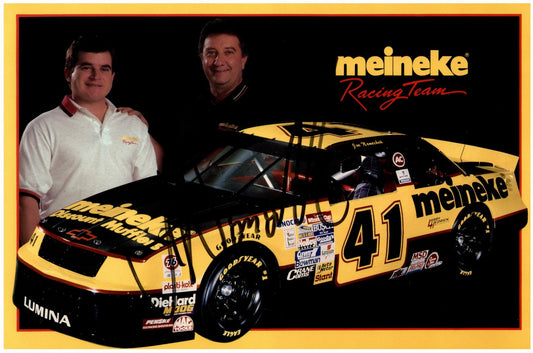 Joe Nemechek Nascar Racing Driver Signed/Autographed 9x6 Color Photo 153916