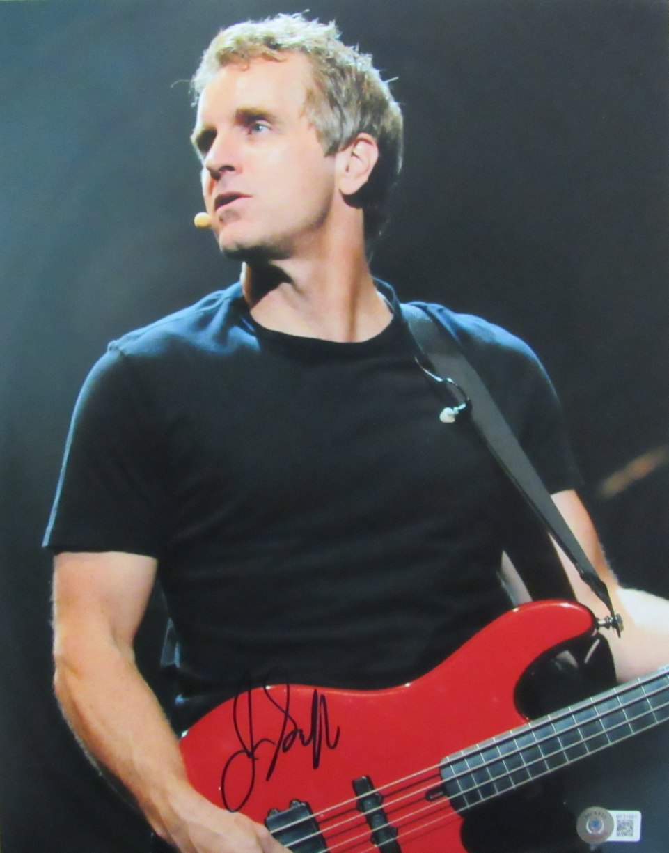 Jason Scheff Autographed 11x14 Photo Performer Rock Band Chicago Beckett 172634