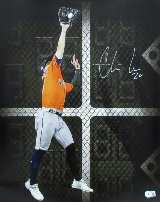Chas McCormick Autographed 16x20 Photo 2022 World Series Game 5  Astros Beckett