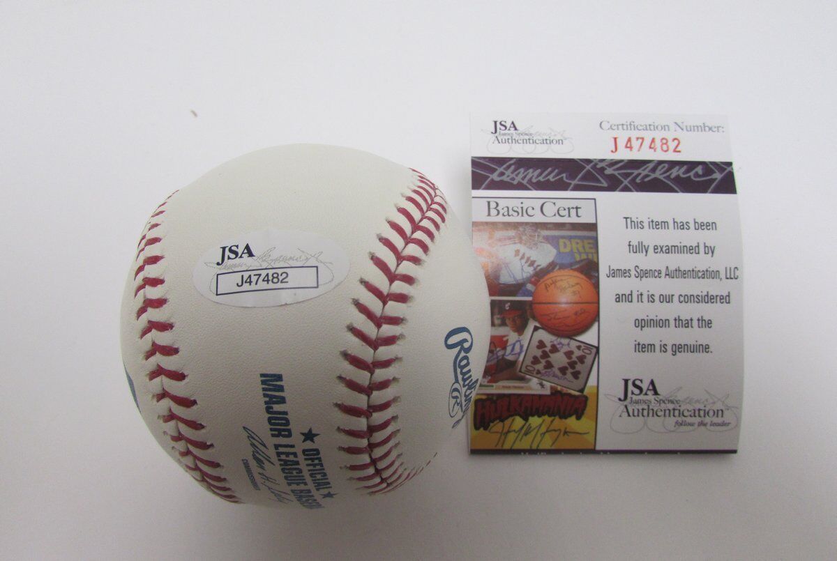 Mark Montgomery Yankees Signed OML Baseball JSA 138444