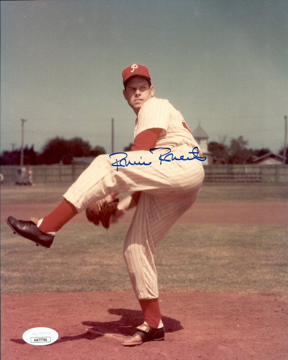 Robin Roberts HOF Signed/Autographed 8x10 Photo Philadelphia Phillies JSA 191167