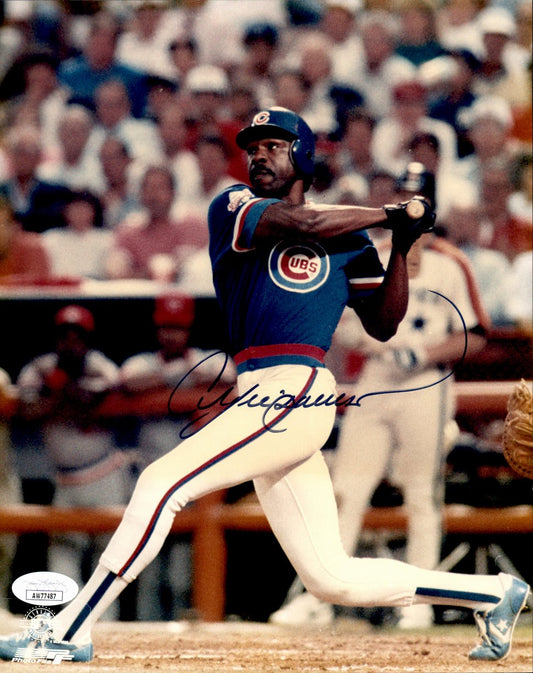 Andre Dawson HOF Signed/Autographed 8x10 Photo Chicago Cubs JSA 191502