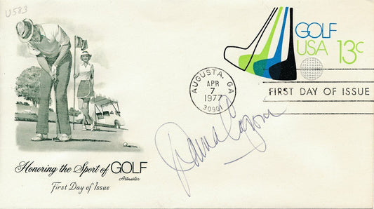 Donna Caponni PGA GOLF HOF Signed First Day Cover Envelope 145375