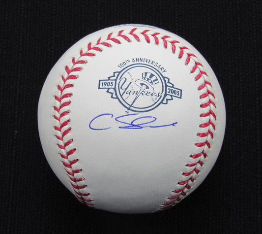 Chasen Shreve Signed/Auto Yankees 100th OML Baseball MAB Inscr 187120