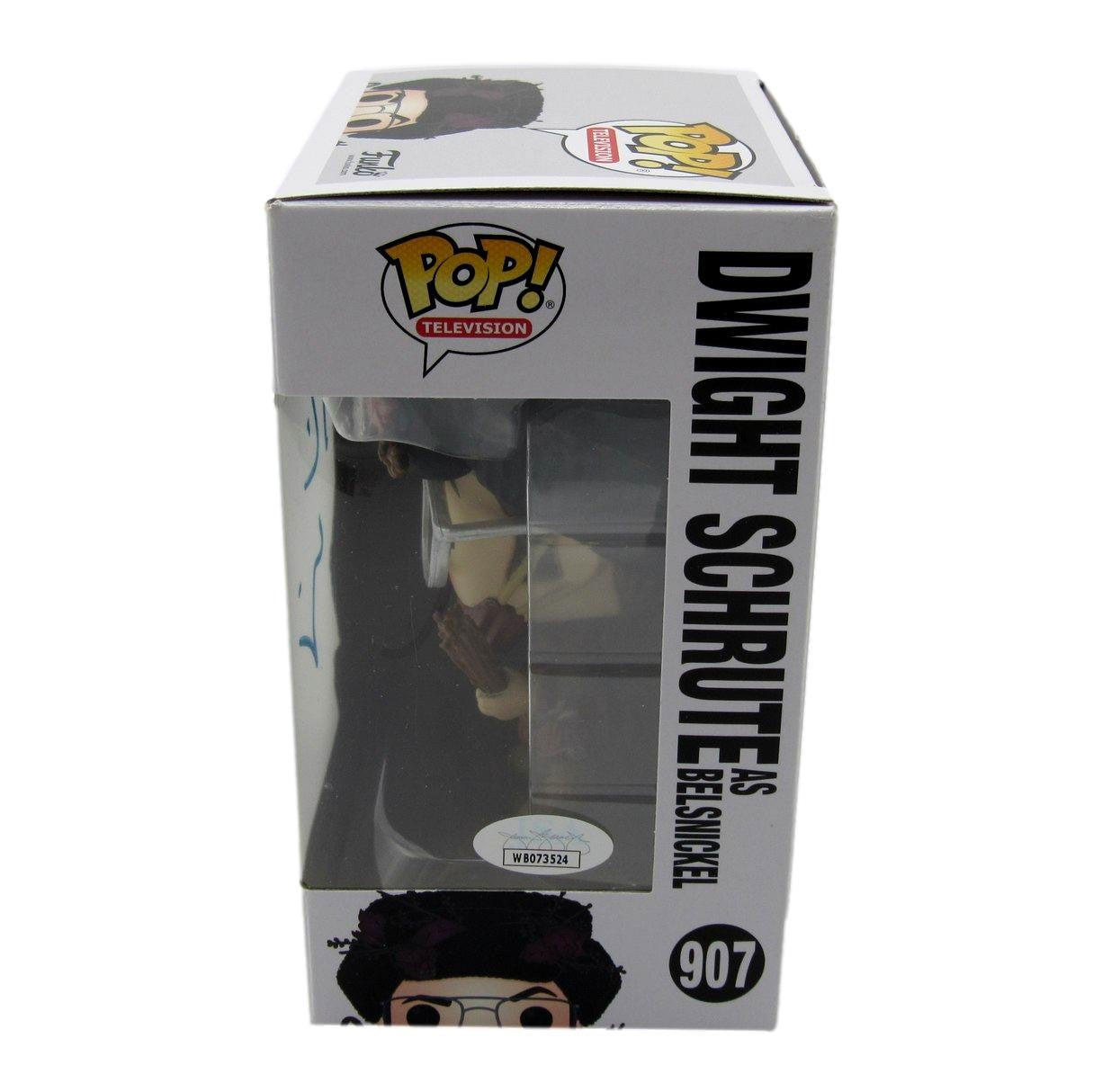 Rainn Wilson Autographed Funko Pop! #907 Figurine "The Office" JSA 184716