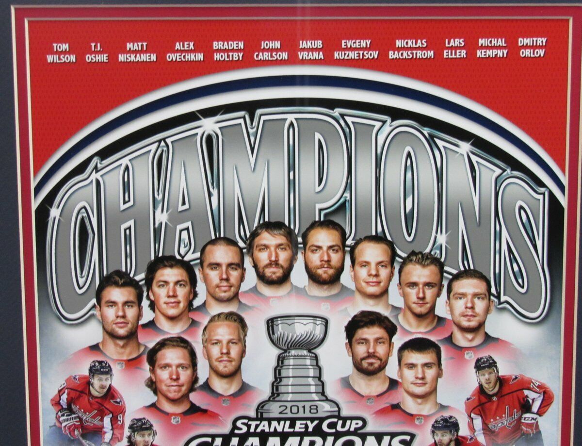 Washington Capitals 2018 Stanley Cup Champions 11x14 Photo Framed 136894