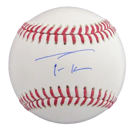 Trea Turner Signed Rawlings OML Baseball Philadelphia Phillies Beckett 188188