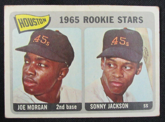 1965 Topps Rookie Joe Morgan/Sonny Jackson #16 Authentic Card Colt 45's 176795